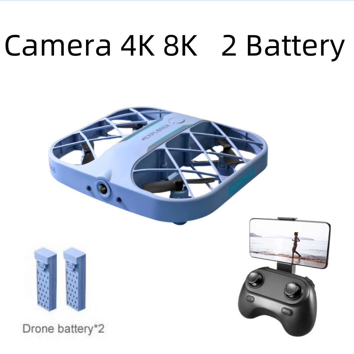 Drone Cinematic - Dron JJRC H107 FPV RC con