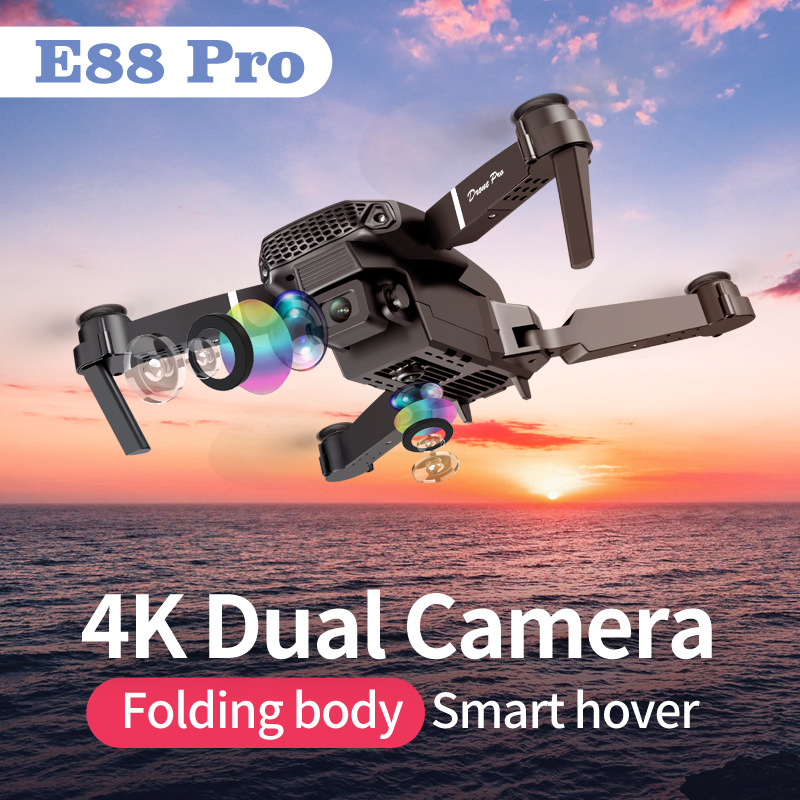 Dron profesional E88pro, flujo - Drone Surveying reseña y precio