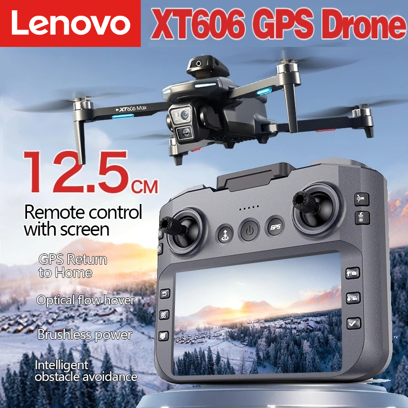 Dron GPS Lenovo XT606 MAX 4k P - Drone Multispectral reseña y precio