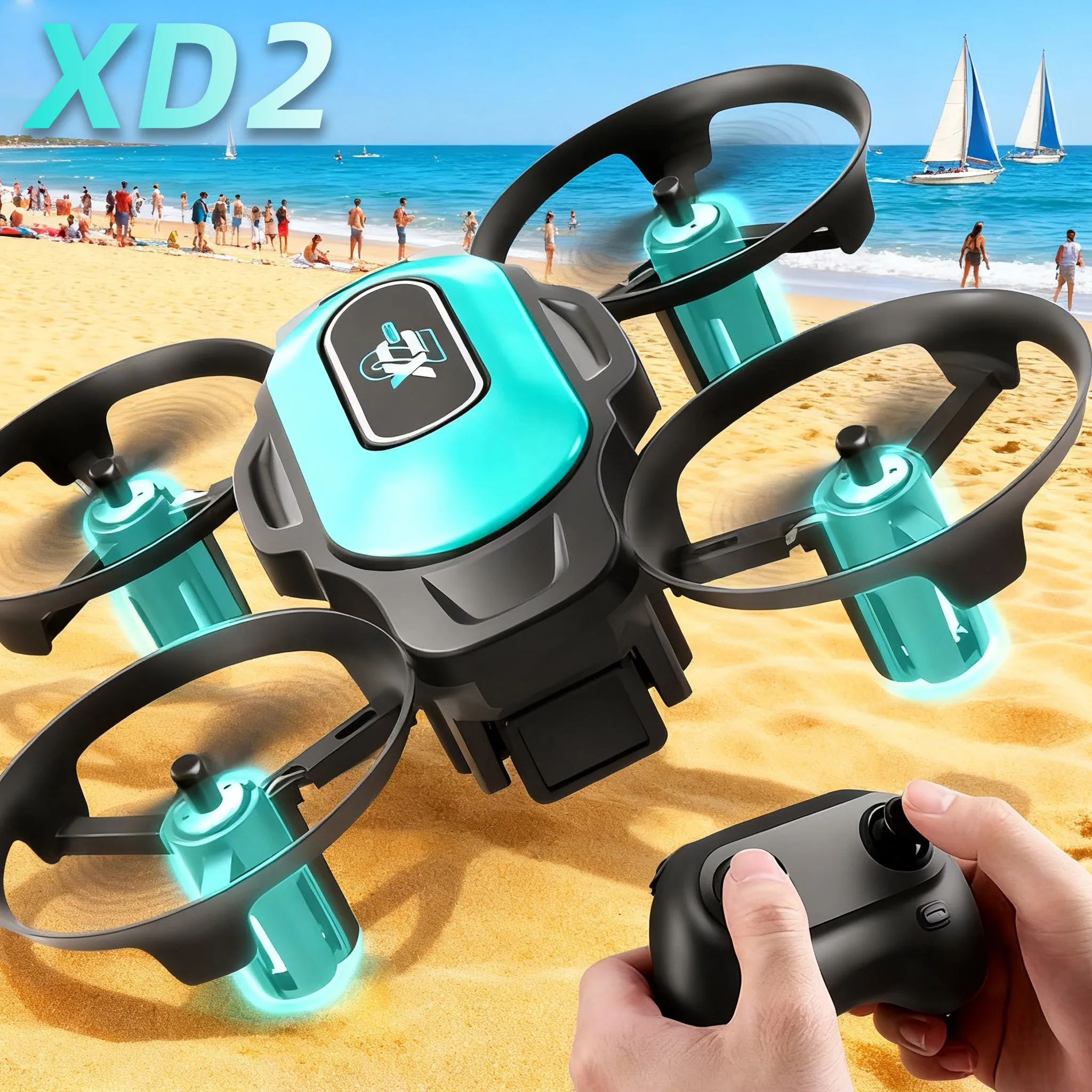 Mini Dron XD2, 360 °   Acrobac - Drone Aerial Photography reseña y precio
