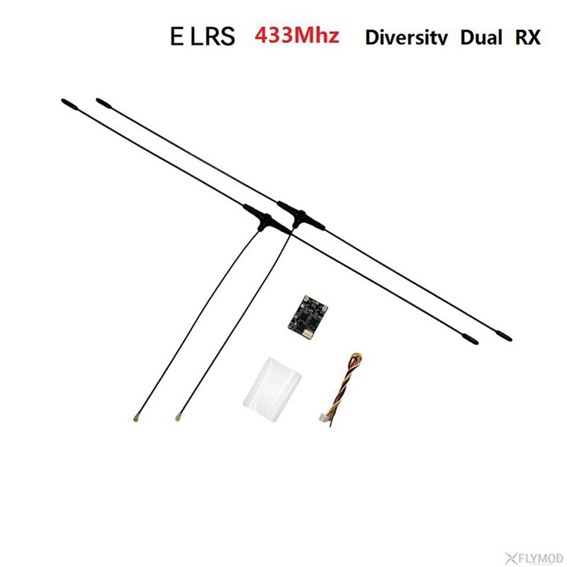 Receptor ELRS ABXE-433Mhz, Dob - Drone Lidar reseña y precio