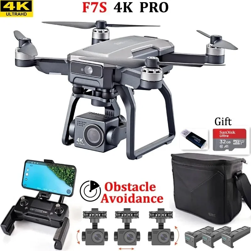 SJRC F7s 4K PRO Drone 4K evita - Drone Surveying reseña y precio
