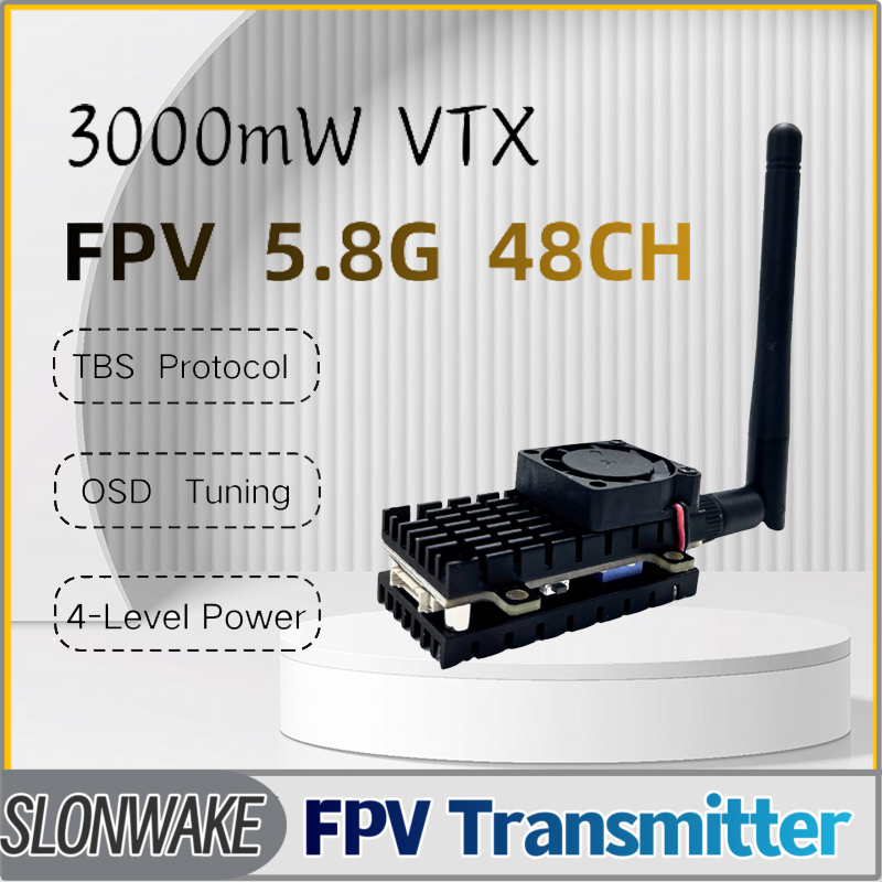 SLONWAKE 5,8G 3000mW simulació - Drone Lidar reseña y precio