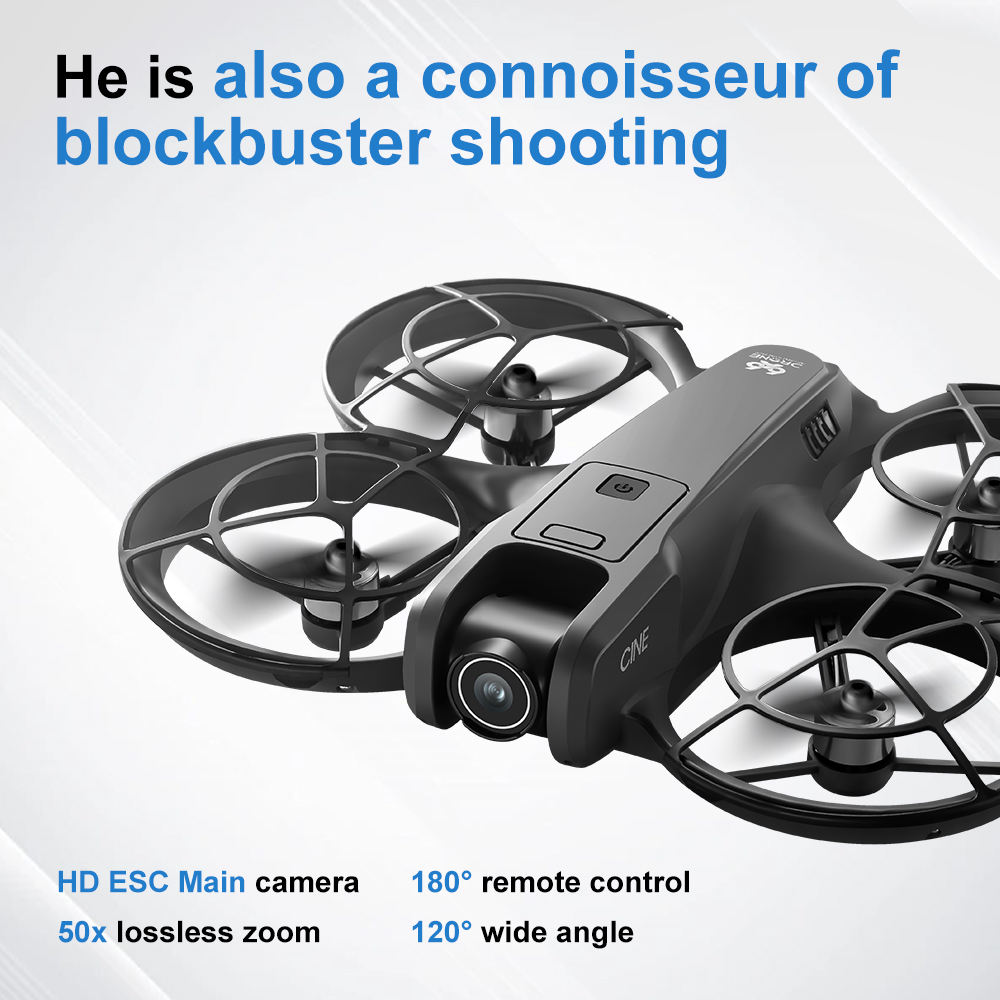 V666 Mini Dron plegable 4K Cám - Drone Aerial Photography reseña y precio