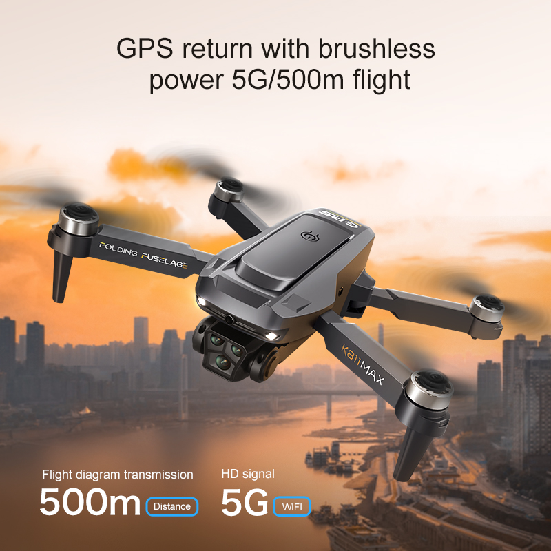 K811MAX Quadcopter Drone: sin  - Drone Cinematic reseña y precio