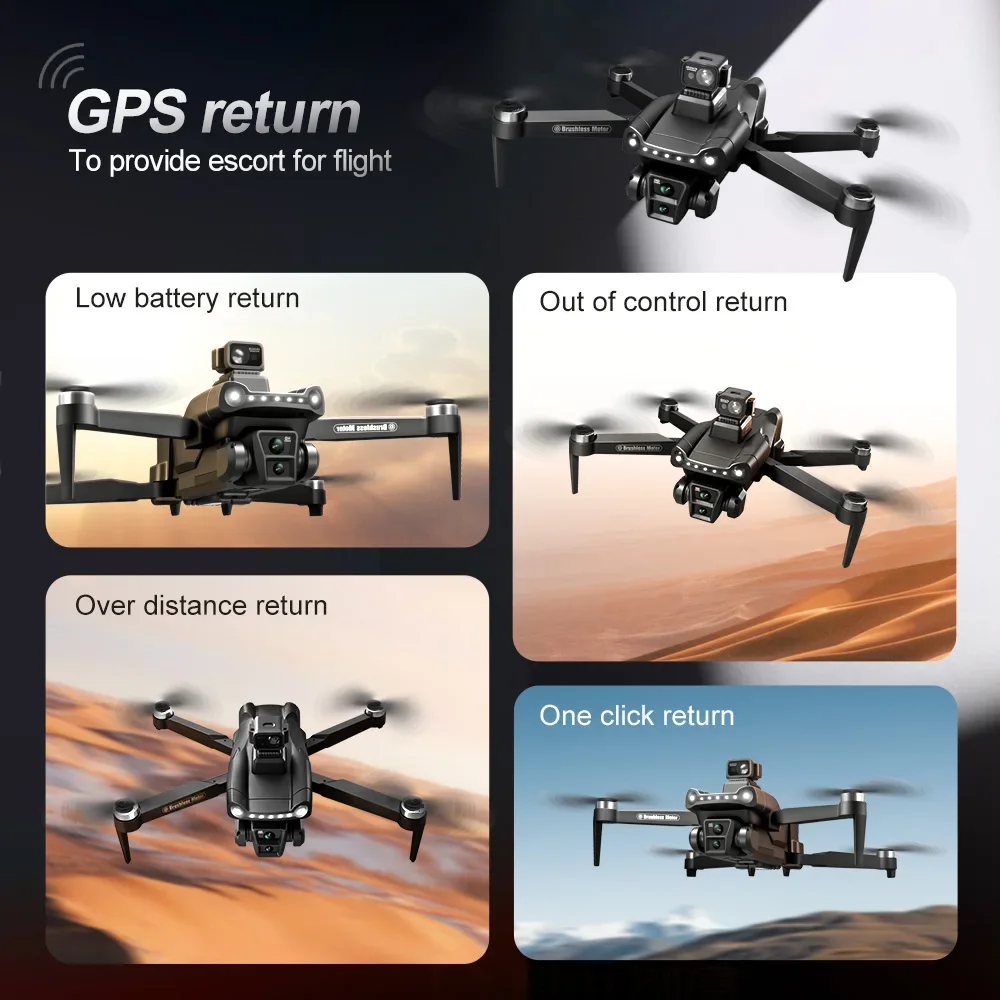 Dron Profesional Lenovo V198GP - Drone Video Production reseña y precio